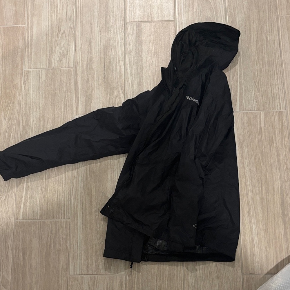 Columbia Women's Black Raincoat
